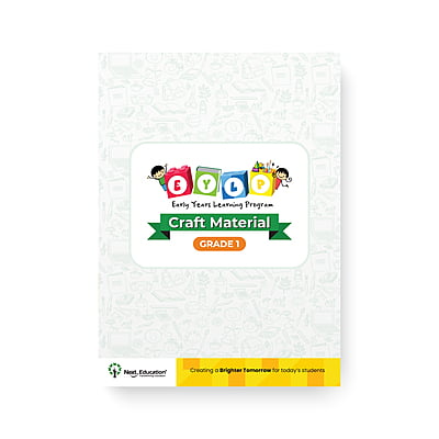 Craft Material for kids - Class 1 | EYLP Craft Material - Grade 1 by Next Educatin Craft Material for kids - Class 1 | EYLP Craft Material - Grade 1 by Next Educatin