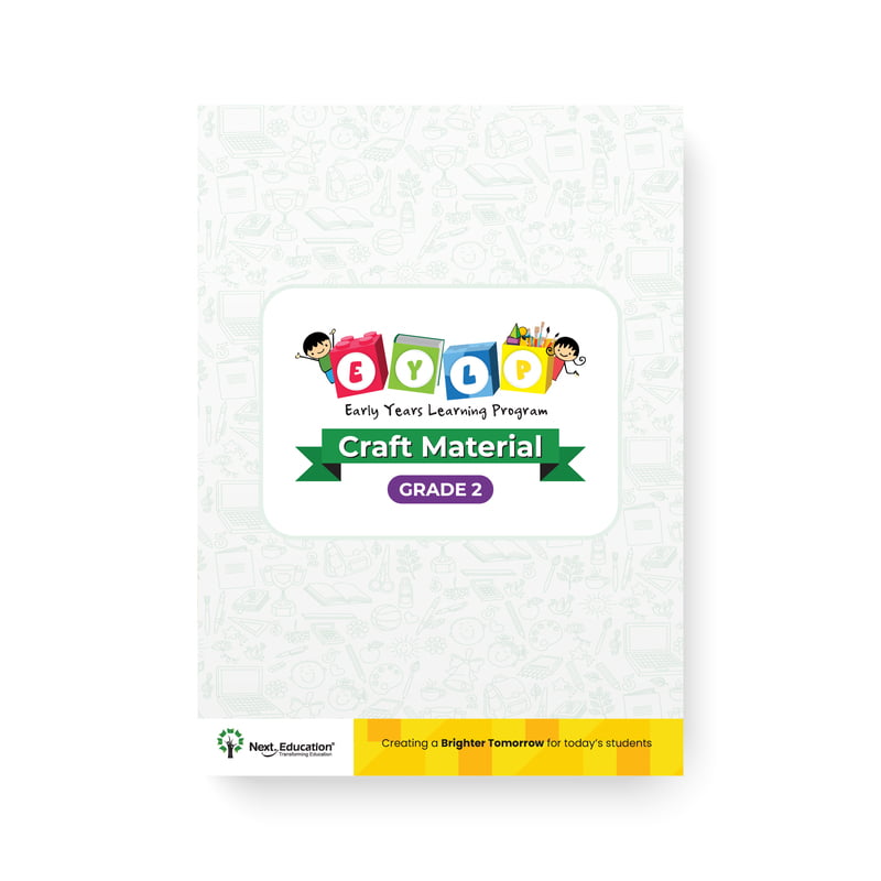 Craft Material for kids - Class 2 | EYLP Craft Material - Grade 2 by Next Educatin Craft Material for kids - Class 2 | EYLP Craft Material - Grade 2 by Next Educatin