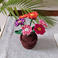 Crochet Flower Pot Crochet Flower Pot