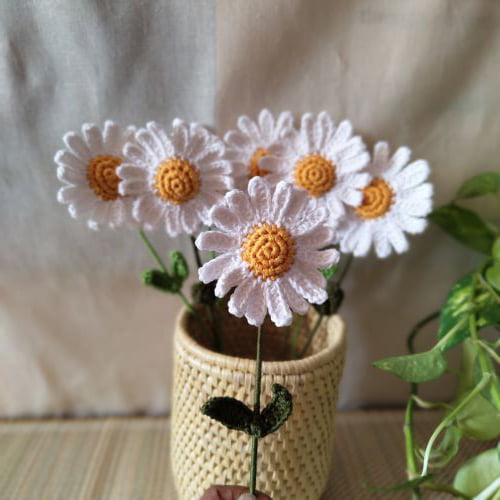 Crochet Daisy Flower Crochet Daisy Flower