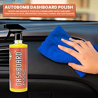 Autobomb Dashboard Polish, 500 ML. | Restore, Shine Dull Dashboards | Protect from UV Rays, Cracking, Fading & Sun Heat (PACK OF 1) Autobomb Dashboard Polish, 500 ML. | Restore, Shine Dull Dashboards | Protect from UV Rays, Cracking, Fading & Sun Heat (PACK OF 1)