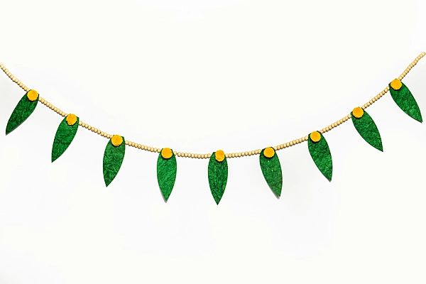 Handmade Paper - Mango Leaf Toran