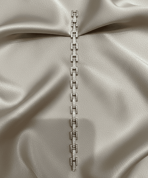 925 Silver Titan Cuban Link Gents Bracelet