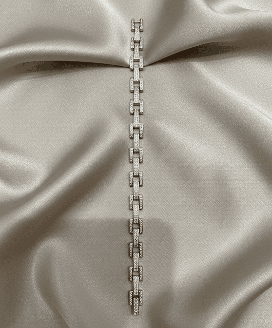 925 Silver Titan Cuban Link Gents Bracelet