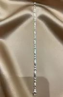 925 Silver Meridian Flux Link Gents Bracelet