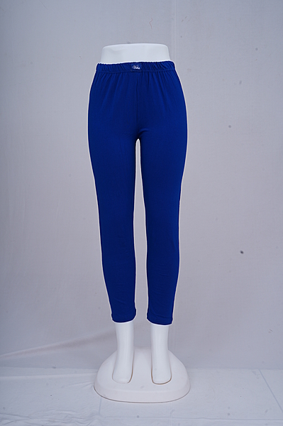 Women Royal Blue Ankle Leggings