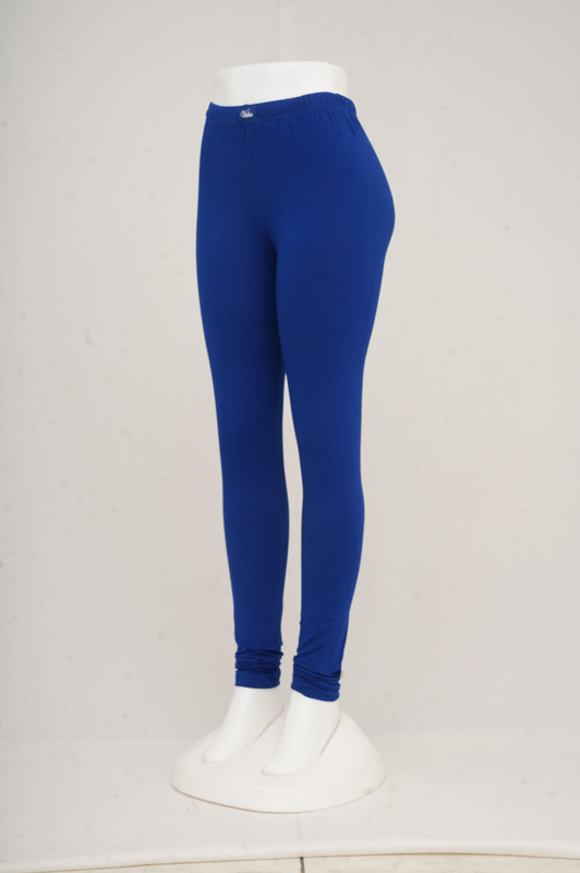 Women Royal Blue Churidar Leggings