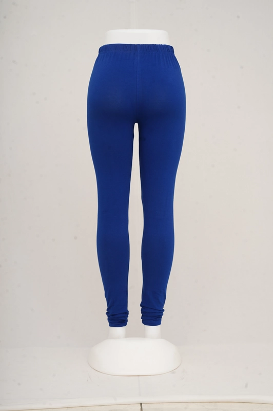 Women Royal Blue Churidar Leggings