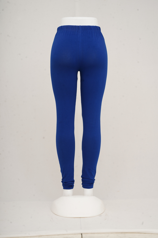 Women Royal Blue Churidar Leggings
