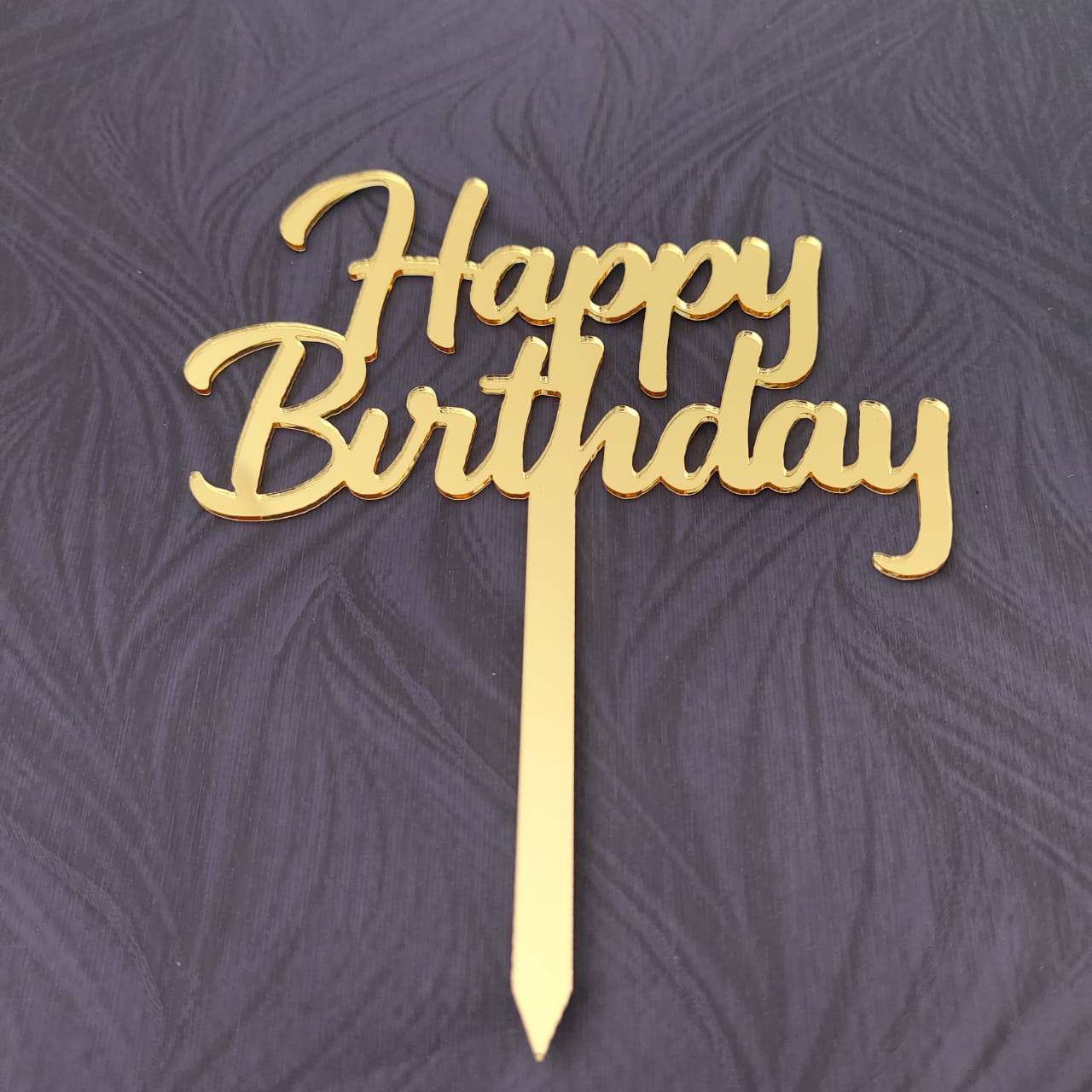 Happy Birthday Acrylic Topper 10