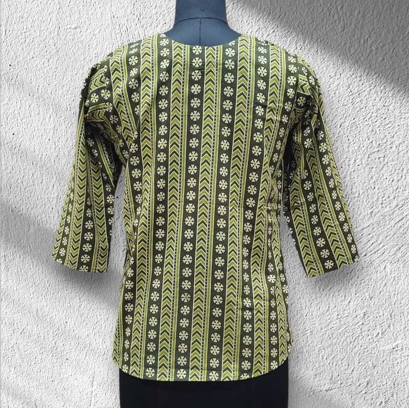 Cotton Short Top #17