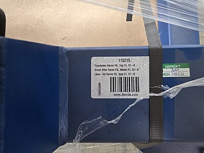 DENIOS 115215, FL 12-K, Servo FK, mechanical drum lifter