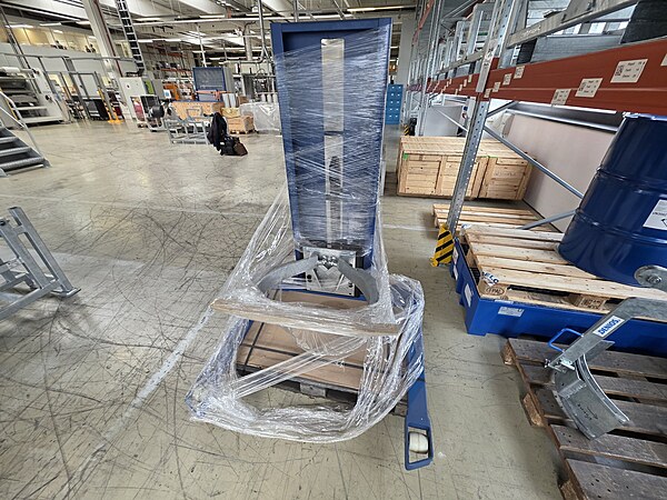 DENIOS 115215, FL 12-K, Servo FK, mechanical drum lifter