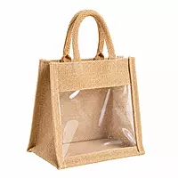 Jute Display Gift Bag