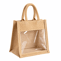 Jute Display Gift Bag
