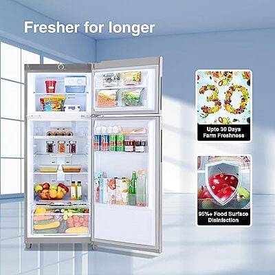 Godrej 223 L 2 Star Nano Shield Technology, Inverter Frost Free Double Door Refrigerator Godrej 223 L 2 Star Nano Shield Technology, Inverter Frost Free Double Door Refrigerator