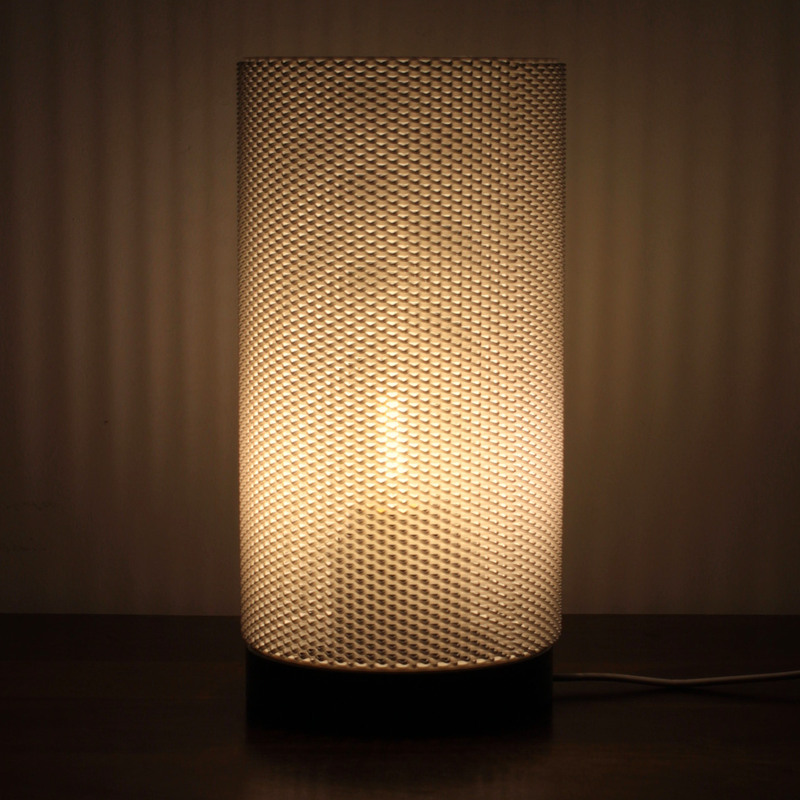 FLUIDWIZE Woven Cylindrical Lamp
