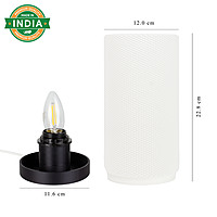 FLUIDWIZE Woven Cylindrical Lamp