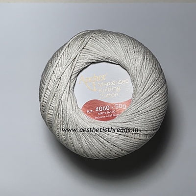 Anchor mercerised 4 ply knitting cotton- Art.4060 Anchor mercerised 4 ply knitting cotton- Art.4060
