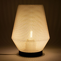 FLUIDWIZE Woven Bicone Lamp