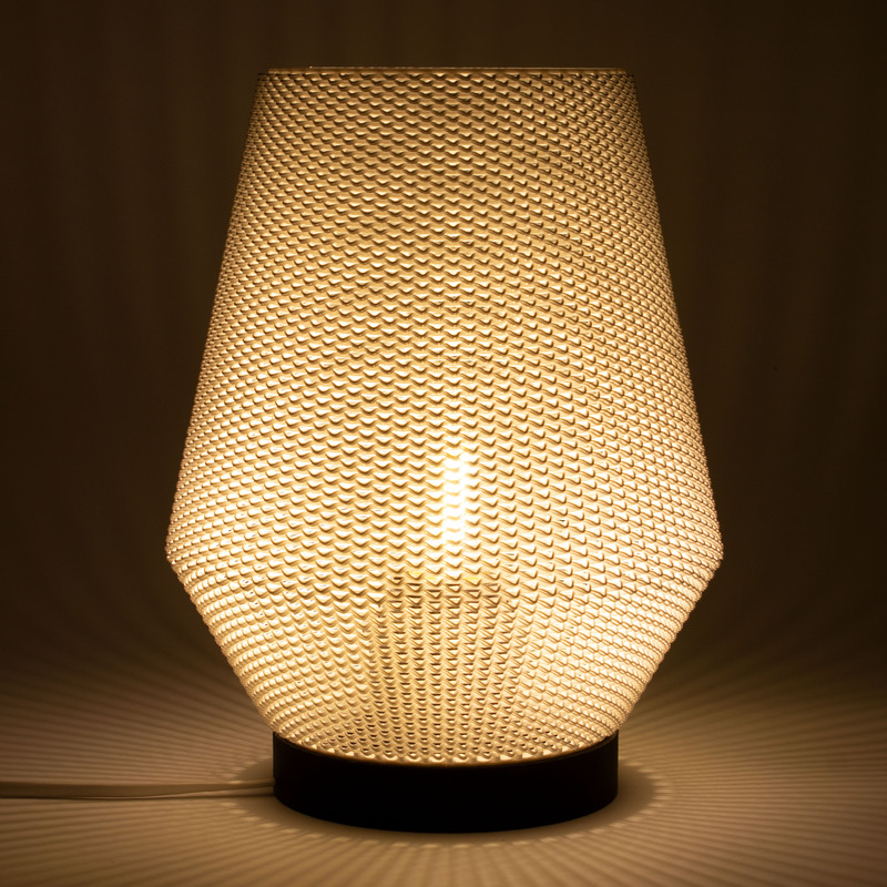 FLUIDWIZE Woven Bicone Lamp