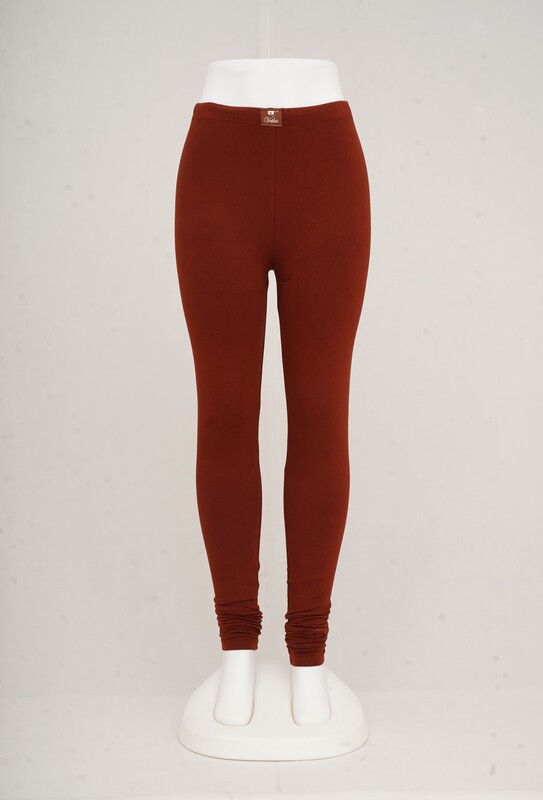 Women Chocolate Churidhar Leggings
