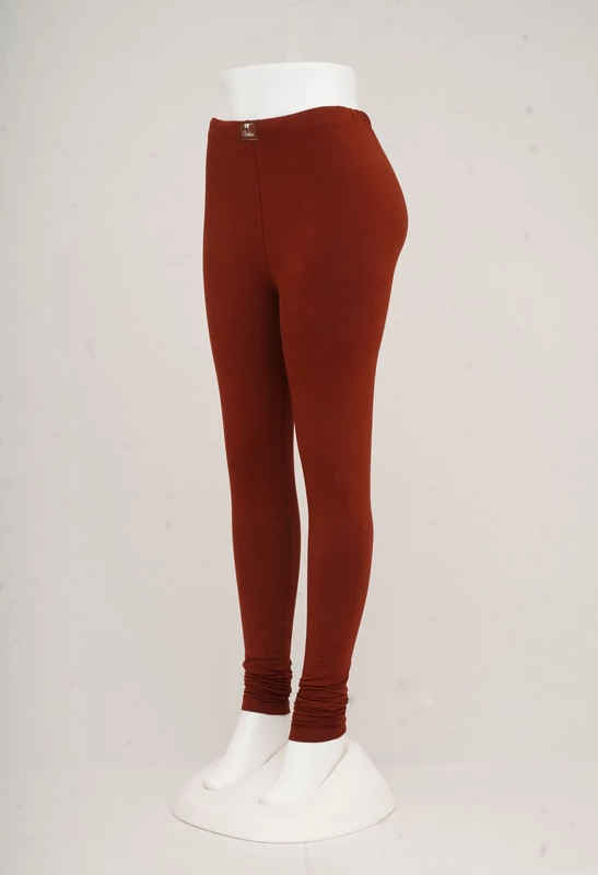 Women Chocolate Churidar Leggings