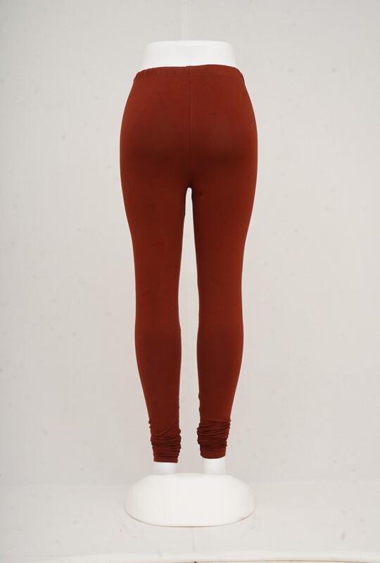 Women Chocolate Churidhar Leggings