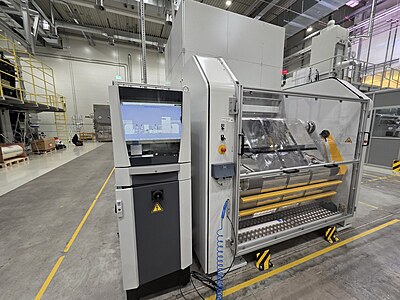 ROBUST URM-1400, Film unwinding and winding machine