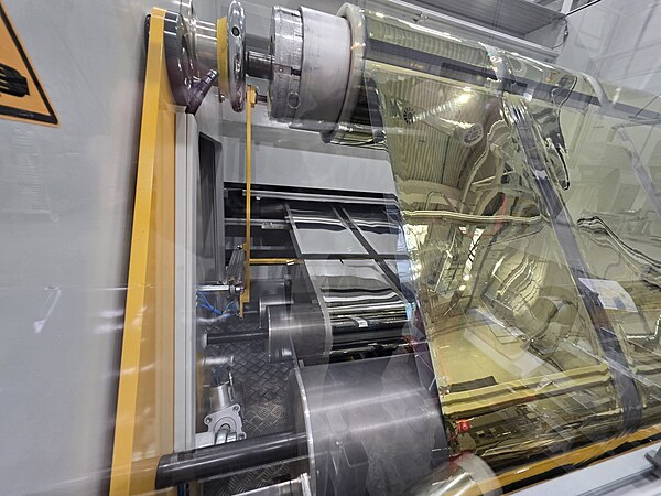 ROBUST URM-1400, Film unwinding and winding machine