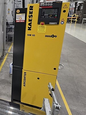 KAESER 101776.0, AIRCENTER SM 10, Screw compressor with treatment unit