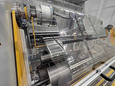 ROBUST URM-1400, Film unwinding and winding machine