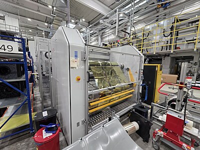 ROBUST URM-1400, Film unwinding and winding machine