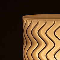 Sheen Lamp (Wavy)