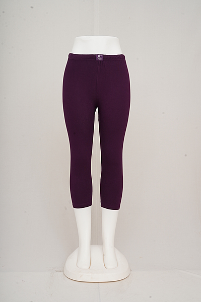 Women Dark Purple Capri
