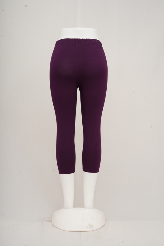 Women Dark Purple Capri