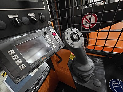 HUBTEX 2125-PU/SO, MQ 40, Electric multi-directional side loader