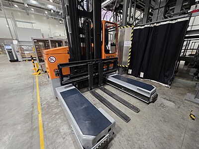 HUBTEX 2125-PU/SO, MQ 40, Electric multi-directional side loader