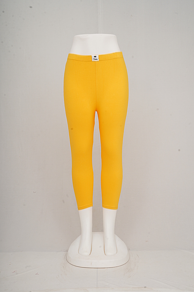 Women Dark Yellow Capri