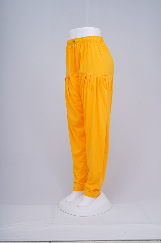 Women Dark Yellow Patiyala