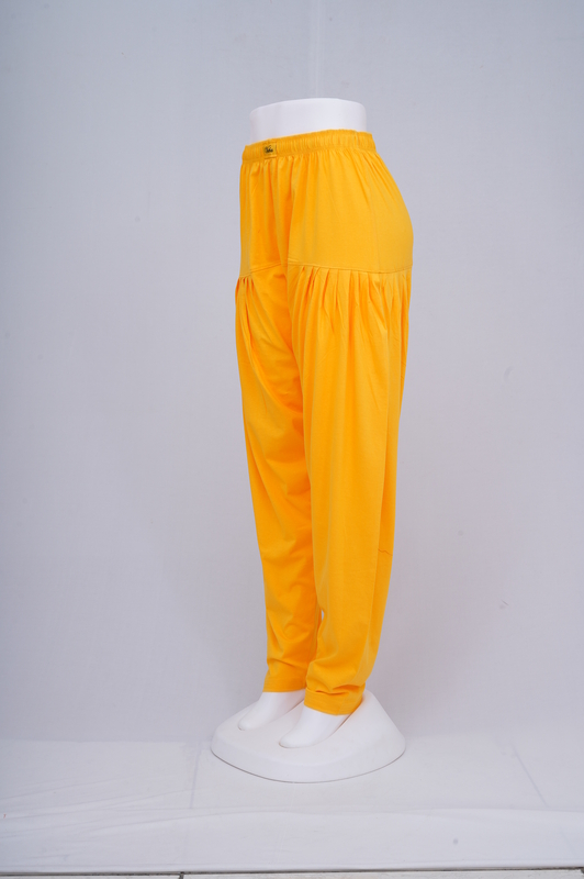 Women Dark Yellow Patiyala