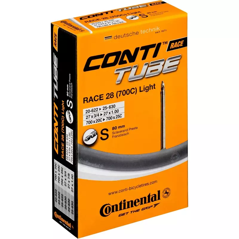 Continental Tire Tube Race 28 Presta