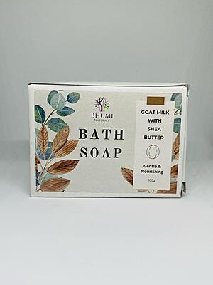 Goat milk with Shea Butter Bath Bar - 100g