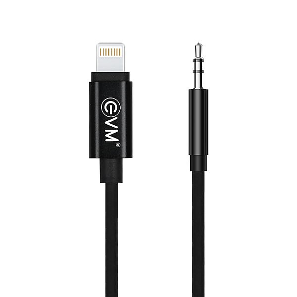 EVM LAUX-01 Lightning to 3.5mm AUX Cable - Black