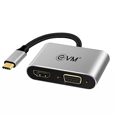 DOCK EVM TYPE C 4 IN 1 HDMI VGA (EVM CHV)