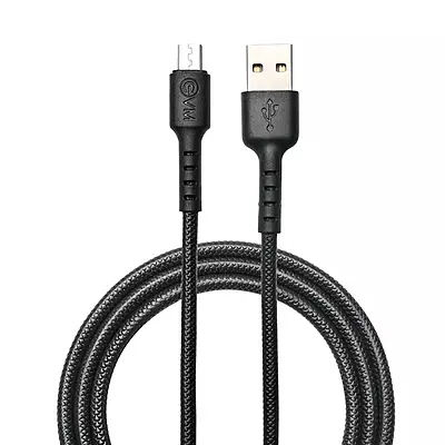 CABLE EVM MICRO USB 4A C-011 BLACK