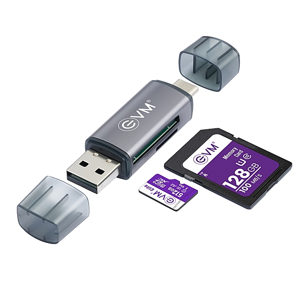 CARD READER EVM USB 2.0 + TYPE C (ACR Plus)