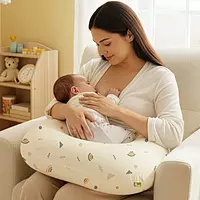 R For Rabbit - Sunggy Comfy Feeding Pillow - Abstract Beige