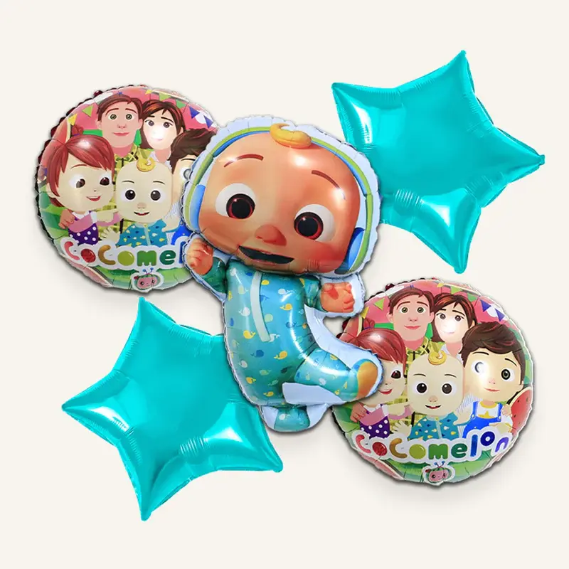 Coco Melon Foil Balloon set Kit