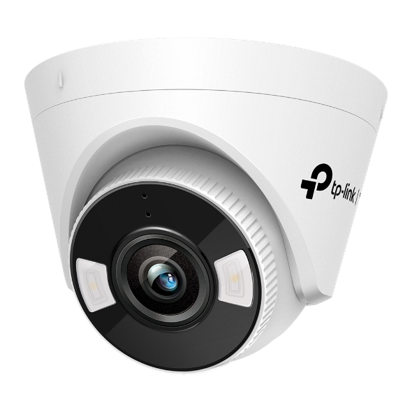 TP-Link VIGI (4mm) 5MP Full-Color Turret Network Camera-VIGI C450